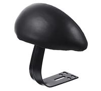 WOONEKY 1pc Durable Leather Bike Backrest Ergonomic Design for Comfortable Rear Seat Rest for Boys and Cycling Easy Clean Construction