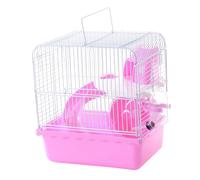 WOONEKY 1pc Hamster Castle Cage Multifunctional Small for Hamsters Design for Play and Sleep Enriching Environment for Small Animals Random Color