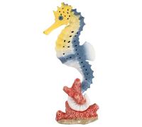 WOONEKY 1Pc Plastic Simulation Sea Horse Model for Early Education Sea Animal Figure Cognitine Play for Safe Design with No Sharp Edges for Boys