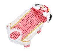 WOONEKY 1pc Year Cartoon Pet Costume Adorable Dog Apparel for Festive Celebrations Comfortable Material for Your Lovely Pet