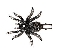 WOONEKY 1piece Halloween Spider Hair Clip Design for Party and Costume Unique Alloy Barrette for Girls and Women Non- Hair Accessory for Types