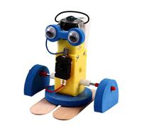 WOONEKY 1Set DIY Assembly Crawling Robot for Fun Science Technology Activity Develops Motor Skills Problem Solving for Birthdays Holidays