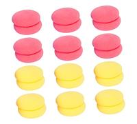 WOONEKY 2 Pack Mushroom Hair Curl Accessories DIY Hair Styling Sponge Rollers for Women for Home Use