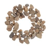 WOONEKY 2 Packs G Model Railway Ballast Gravel with Layered Stone Structure, Realistic Simulated Rocks for Railroad Train Track Layout and Diorama Building on Foam or Wood Boards