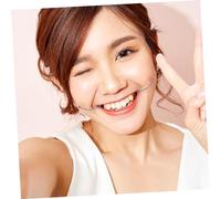 WOONEKY 2 pcs Portable Face Dimple Maker Stainless Steel Cheek Trainer for Women Lightweight Compact Facial Muscle Exerciser Versatile Tool for Dimple Creation and Overall Facial Muscle