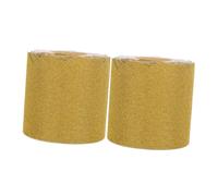 WOONEKY 2 Rolls Glitter Blackboard Border Trim Decorative Festival Edging for Classroom Bulletin Boards and Notice Boards Flexible Cut to Yellow Decal Paper