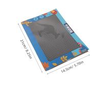 WOONEKY 2 Sets Lenticular Animation Early Education Science Experiment Kit for DIY Visual Illusion and Optics Learning Portable Stem Craft for Classroom and Home Use