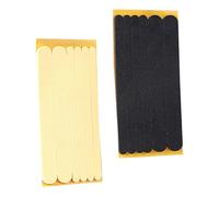 WOONEKY 2 Sheets Wear-Resistant Heel Stickers for Shoes, Self-Adhesive Foam and Gum Material, Can be Cut to Size, Anti-Friction Protection for High Heels and Everyday Footwear