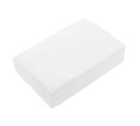 WOONEKY 20 Pcs Disposable Tattoo Table Covers White Composite Film Pads for Manicure Nail Table Protection Single-use Sanitary Cleaning Mats for Tattooing and Beauty Settings