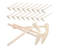 WOONEKY 20 Pcs Portable Mini Hammer for DIY Craft Pounding Games Imaginative Play Enhances Motor Skills Hand Eye Coordination for Group Activities