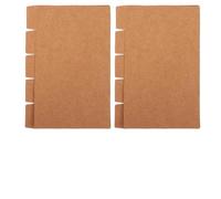 WOONEKY 20 Sets Oxford Kraft Paper Index Cards with Blank Tabs, 3 X 5 Inches Binder Divider Sheets, Sturdy Office Filing Page Dividers for Study and Document Organization