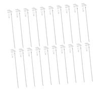 WOONEKY 20 Sets Pushrod Connectors Control Horns for Rc Fixed Wing Aircraft for DIY Projects Enhancing Mechanical Skills Problem Solving Compatible Replacement Parts