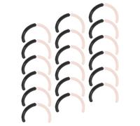 WOONEKY 200pcs Silicone Eyelash Curler Pads Replacement Soft Lash Curlers Refills for Professional Makeup Tools Pink and Accessories