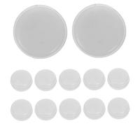 WOONEKY 20pcs DIY Plastic Rattle Box Inserts for Dolls Portable Sound Making Parts for Creative Craft Projects for Rattle Box Repair and Squeaker Replacement