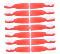 WOONEKY 20pcs Finger Sleeve Toothbrush for Prisons Durable Handle Design for Enhanced Control for Institutional Use Bulk Oral Hygiene