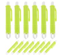 WOONEKY 20Pcs Green Pet Lice and Flea Removal Tool Set, Compact Puller Cards for Cats, Dogs, and Small Animals, Veterinary Grooming Accessory for Safe Extraction and Home Use