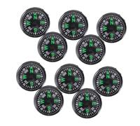 WOONEKY 20pcs Mini Portable Plastic Compass for Outdoor Camping Hiking Survival Pocket Navigation Tool for Adults and Lightweight Emergency Direction Guide