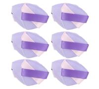 WOONEKY 20pcs Mini Triangular Velvet Sponge Makeup Puff Soft Velour Powder Puff for Face Setting Travel Makeup Applicator Blending Sponge