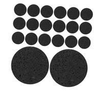 WOONEKY 20pcs Natural Compressed Facial Sponges Made From Wood Pulp Cotton for Gentle Daily Cleansing Mild Exfoliation and Efficient Makeup Removal Skincare Pads for Travel and Home Use