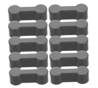 WOONEKY 20pcs Plastic Train Track Connector Kit Dog Bone Track Adapters Building and Extending for Aged Creative Play