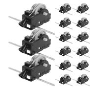WOONEKY 20pcs Pull-string Wind Up Movement Mechanism for DIY Craft Fitting Precision Plastic Replacement Parts for Cars Airplanes and Handmade Playthings
