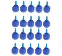 WOONEKY 20pcs Shape Air Stones for Fish Tank and Aquarium Mineral Bubble Diffuser High Dissolved Oxygen Rate for Hydroponics and Aquatic Oxygenation
