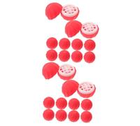 WOONEKY 20pcs Sphere Lip Balm Box Refillable Storage Containers for Travel and Safe Holders for Lip Balm Lotion and Cosmetics
