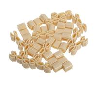 WOONEKY 20Pcs Train Track Accessories Plastic Clips and Connectors for Railway Track Adaptable Train Building for Flexible Assembly for Spatial Reasoning and Learning