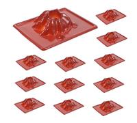 WOONEKY 20Pcs Volcano Science Model DIY Eruption Volcano Base Kit for Educational Demonstrations Realistic Scientific Prop for Exploring Volcanic Activity and Learning