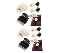 WOONEKY 24pcs Hot Roller Clips Hair Curler Claw Clips for Women Girls Hair Section Styling Tools