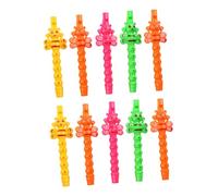 WOONEKY 25 Pcs Educational Clarinet for Cartoon Design Flute Musical Instrument for Early Learning and Music Practice Random Color