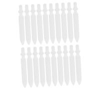 WOONEKY 25Pcs Nylon Acrylic Paint Marker Replacement Nibs Fine Tips Refillable Paint Pen Accessories for Artists and Calligraphers Marker Pen Points for Detailed Drawing and Texturing