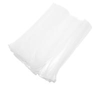 WOONEKY 27cm White Pearl Wave Floral Mesh Fabric Flower Bouquet Accessories Wrapping Net for Wedding Florists Cake Decoration Floral Packaging Supplies