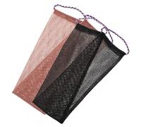 WOONEKY 2pcs African Bath Mesh Scrubbers Convenient Exfoliating Body Washcloths for All Ages Soft Skin Care Easy to Colors Included