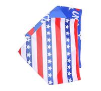 WOONEKY 2pcs Bandana for Dogs Dog Scarf Independence Day Pet Triangle Towel Cat Scarf Photo Props