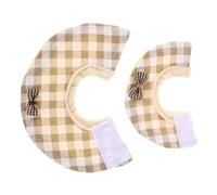 WOONEKY 2pcs Bird Neck Collars Lightweight Breathable Anti-bite Cone for Parrots Cockatiels Conures Lovebirds Protects and Prevents Self-injury