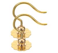 WOONEKY 2pcs Birdcage Hooks Small Hook for Ornamental Bird Cage Decorative Design for Pet Birds
