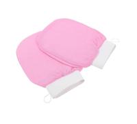 WOONEKY 2pcs Deep Clean Exfoliating Mitts Body Scrubber Gloves for Bath and Spa for Exfoliating Dead Skin Smooth and Refresh Your Skin Rayon Material for Shower Use