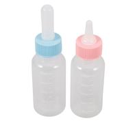 WOONEKY 2pcs Dog Feeder Bottle Puppy Nursing Bottle Goat Milk Feeder Kitten Formula Small Animal Milk