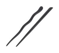 WOONEKY 2pcs Ebony Hairpin Hair Stick Hair Chopsticks Chinese Hairpin Ancient Style Retro Accessories Vintage Retro Stick Ornamental Lady for Bun