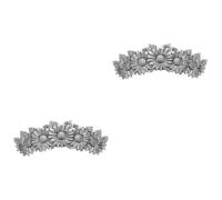WOONEKY 2pcs Elegant Sunflower Hair Clip Barrette for Women Fashion Hair Accessory for Daily Party