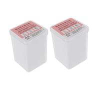 WOONEKY 2Pcs Eyelash Glue Wiper Cloths Non Woven Eyelash Extension Removers for Salon Use Portable Bottle Mouth Cleaning Pads to Prevent Clogging and Residue Wiping