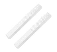WOONEKY 2pcs French Side s Shaped Hair Combs for Men Women Professional Hair Styling Combs