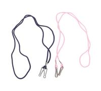 WOONEKY 2pcs Glove Holders Clip Elastic Mitten Suspenders Anti-lose Rope Neck Strap for Winter Outdoor Activities Ski Mittens Holder for Boys