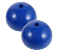 WOONEKY 2pcs Heavy Duty Soccer Corner Flag Base for Training and Games Blue | ABS Construction, Water or Sand Fill, Portable Installation, Weather Resistant, Fits Agility and Marker Poles