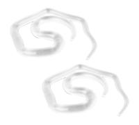 WOONEKY 2pcs Invisible Hair Bun Maker Comfortable No Trace Design for Effortless Styling for Daily Use Parties Weddings and More for All Hair Types