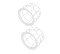 WOONEKY 2pcs Light Bulb Cage Lamp Shade Guard for Factory and Warehouse Impact Resistant Collision Design for Reliable Long Term Performance