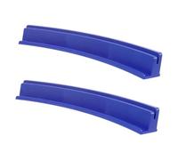 WOONEKY 2pcs Lightweight Domino and Card Rack Versatile Organizer for Board Games Compact Card Holder for Dominoes Playing for Travel and Social Events