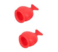 WOONEKY 2pcs Lip Plumper Silicone Device for Women Fish Shape Lip for Bigger Mouth Portable and Easy to Clean Beauty Tool Material for Comfortable Use