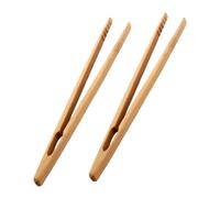 WOONEKY 2pcs Montessori Wooden Tweezers Fine Motor Skill for Early Learning Educational Clips for Precision Crafting and Practical Life Skills Development